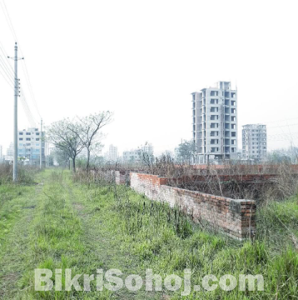 Bashundhara r/a Block- M 4 katha South facing Plot Sell